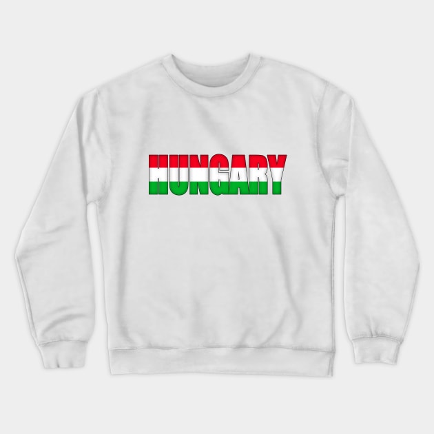 Hungary Crewneck Sweatshirt by SeattleDesignCompany